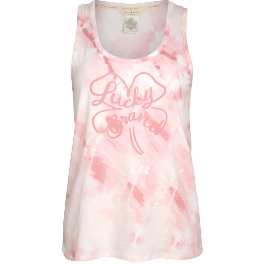 Lucky Brand Sleeveless‎ Tank Top Women's Size XL Pink Pullover Shirt